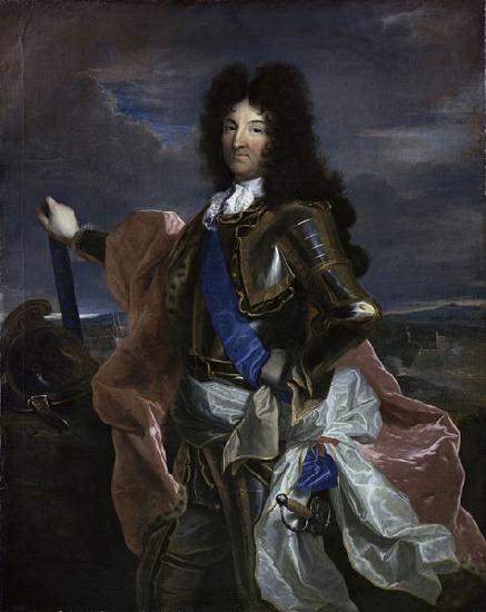 Hyacinthe Rigaud Portrait of Louis XIV Sweden oil painting art